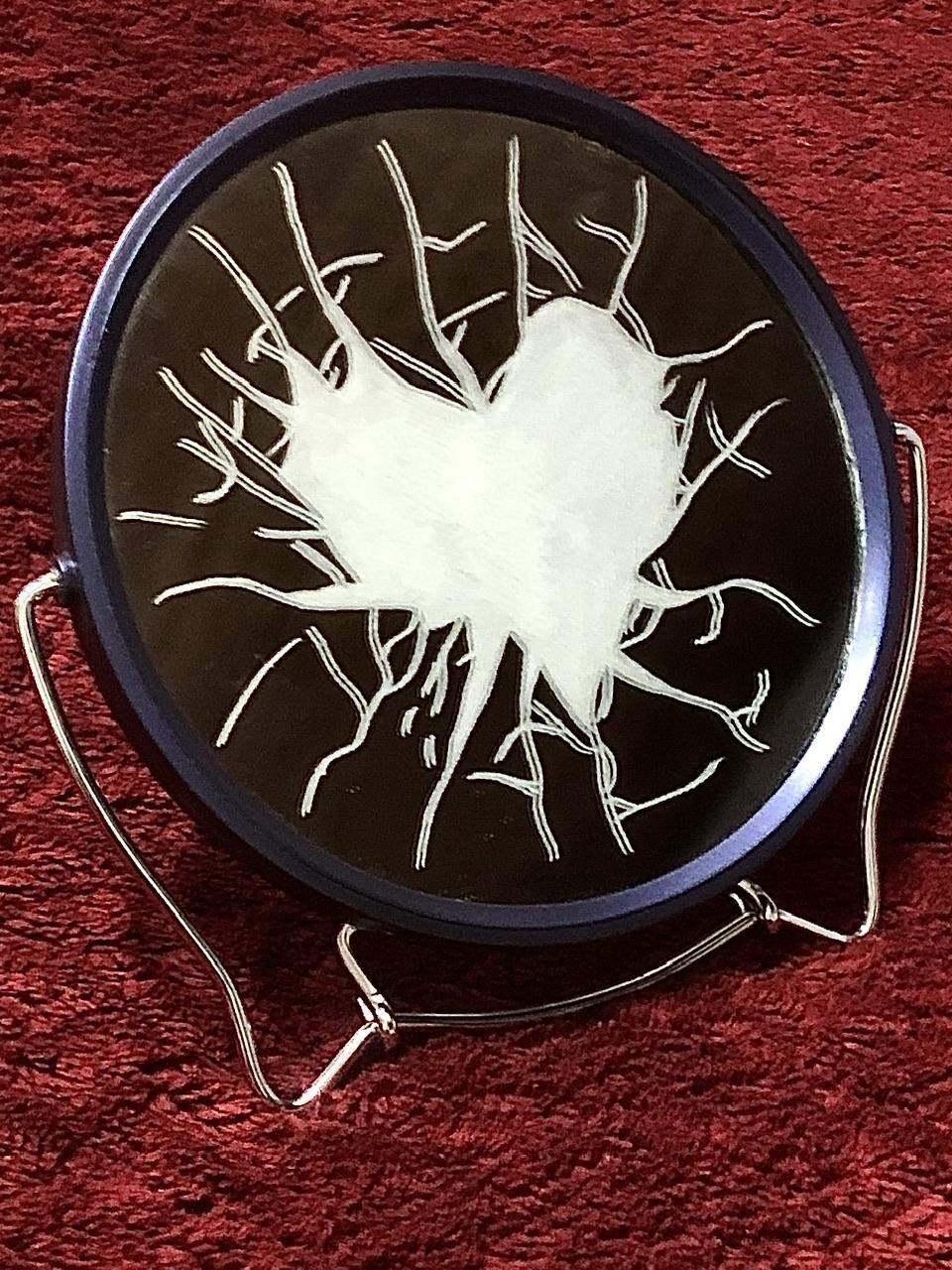 Lustro małe dwustronnie